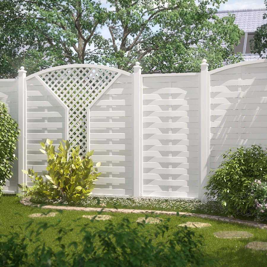 TraumGarten Longlife Romo Kunststoff Sichtschutz Zaun