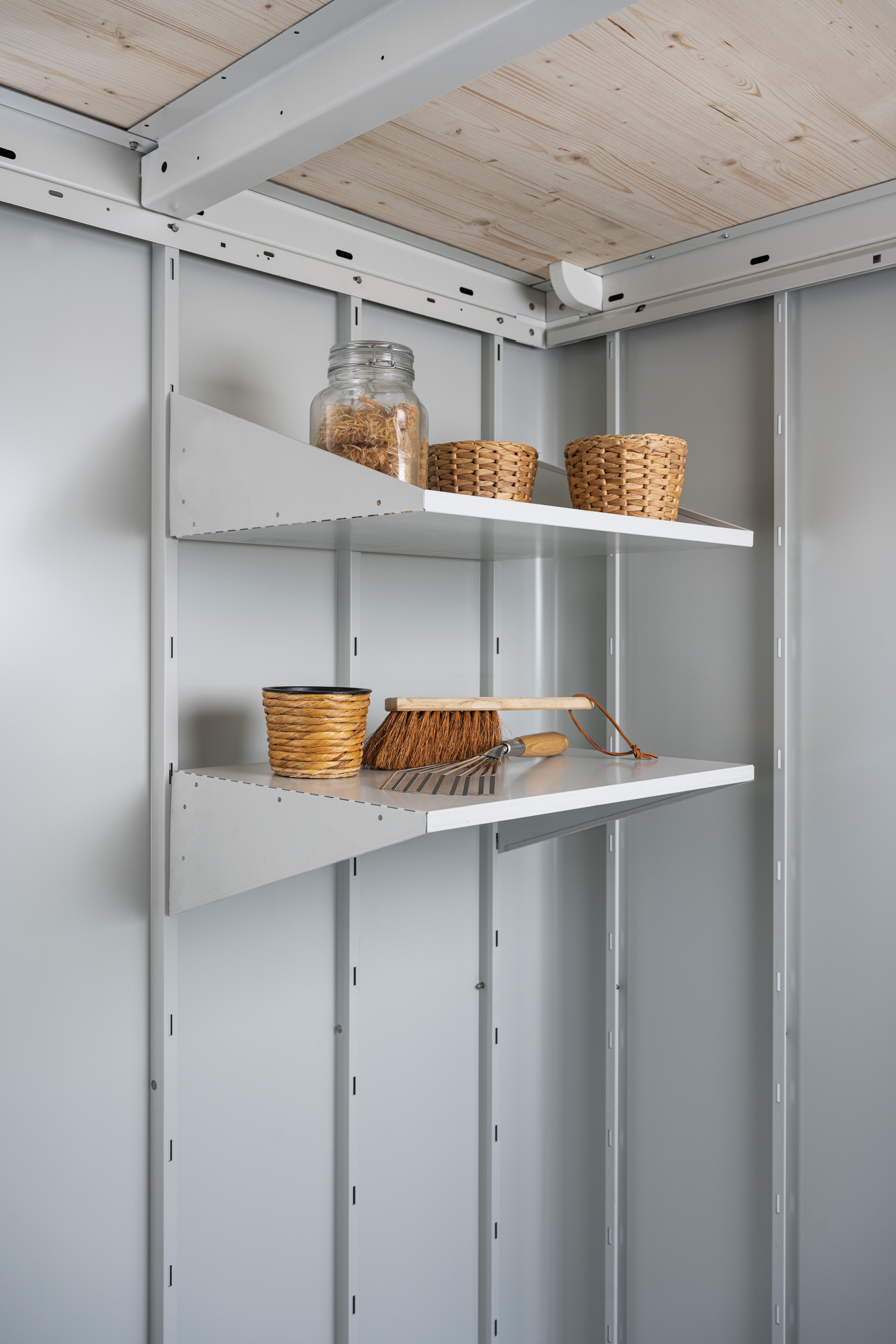 Anbauten für Biohort Gartenhäuser