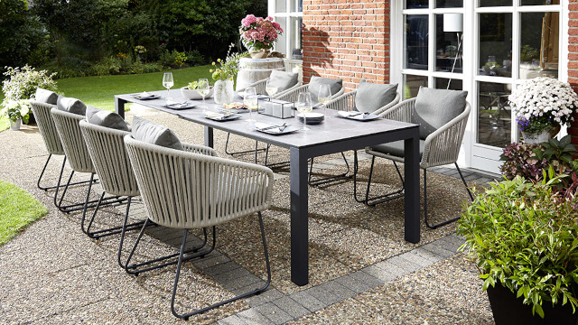 Gartenmöbel aus Rope