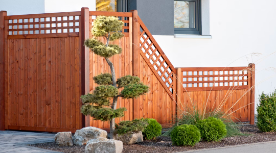 BM Massivholz Zaunserie Fehmarn