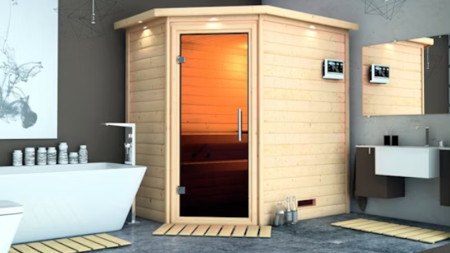 Karibu Massivholz-Systemsaunen