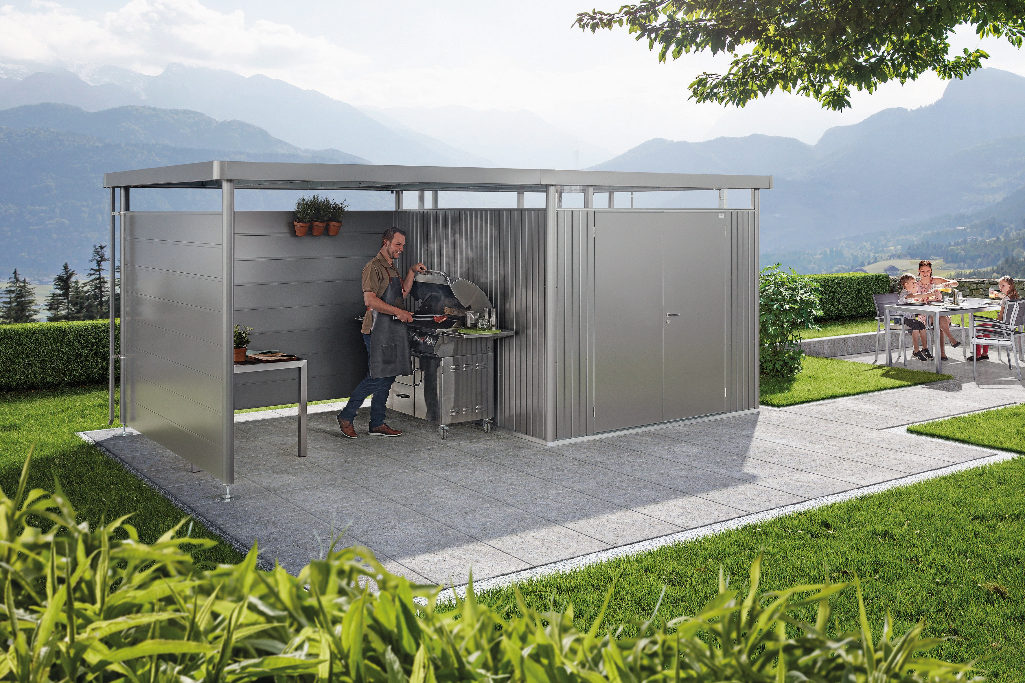 Wandelemente & Co. für Biohort Gartenhäuser