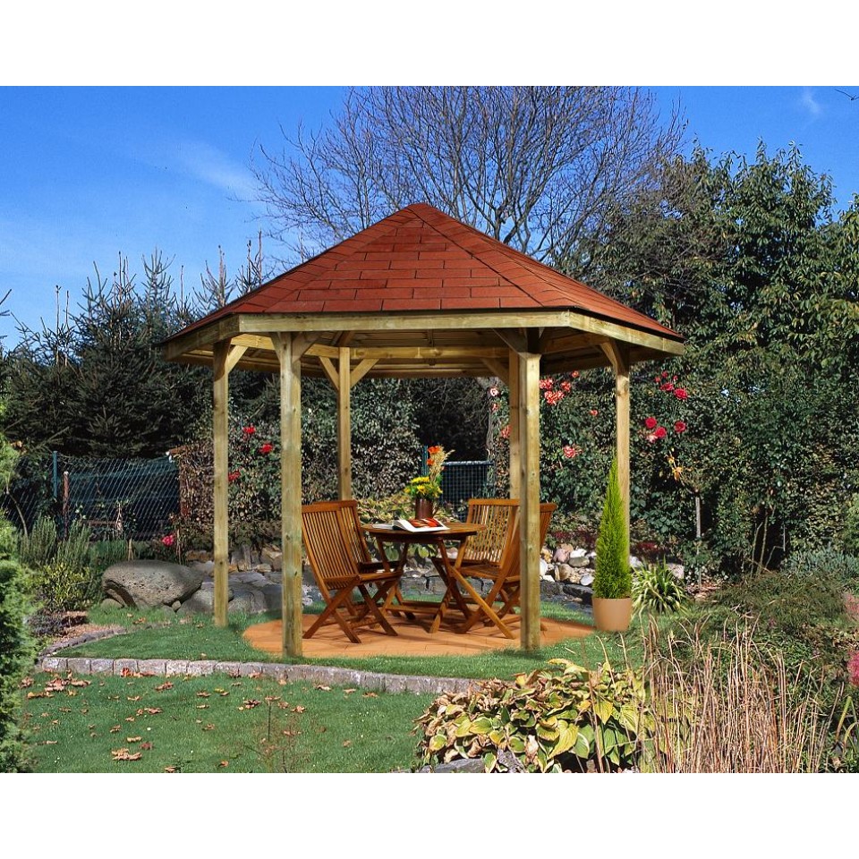 Weka 6-Eck Pavillons