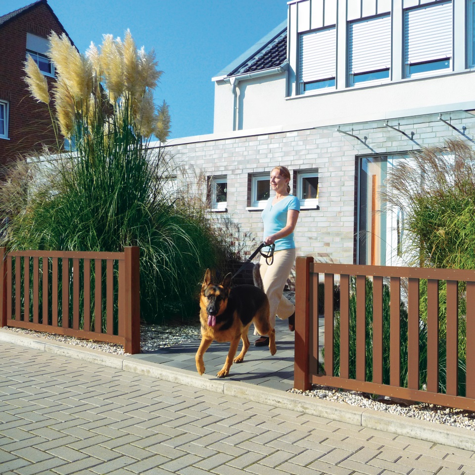 BPC & WPC Vorgartenzäune