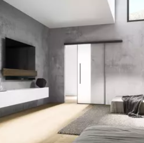 Glas Schiebetürblätter