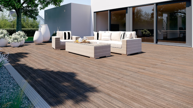 OSMO BPC Co-Extrusionsprofil Terrassendielen