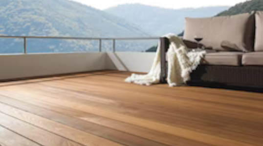 Terrassendielen aus Thermoholz