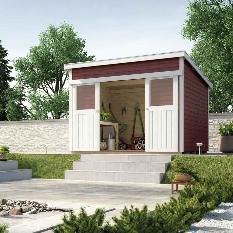 Blockbohlenhäuser Wandstärke 14-21 mm