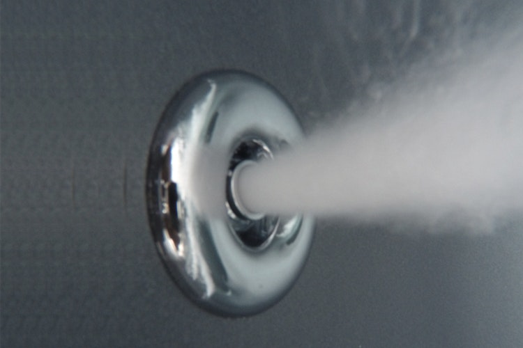 Wolff Finnhaus Badebottich Hot Tub Typ 3 Ø 200 cm mit Acrylwanne, Massagesystem & LED-Beleuchtung