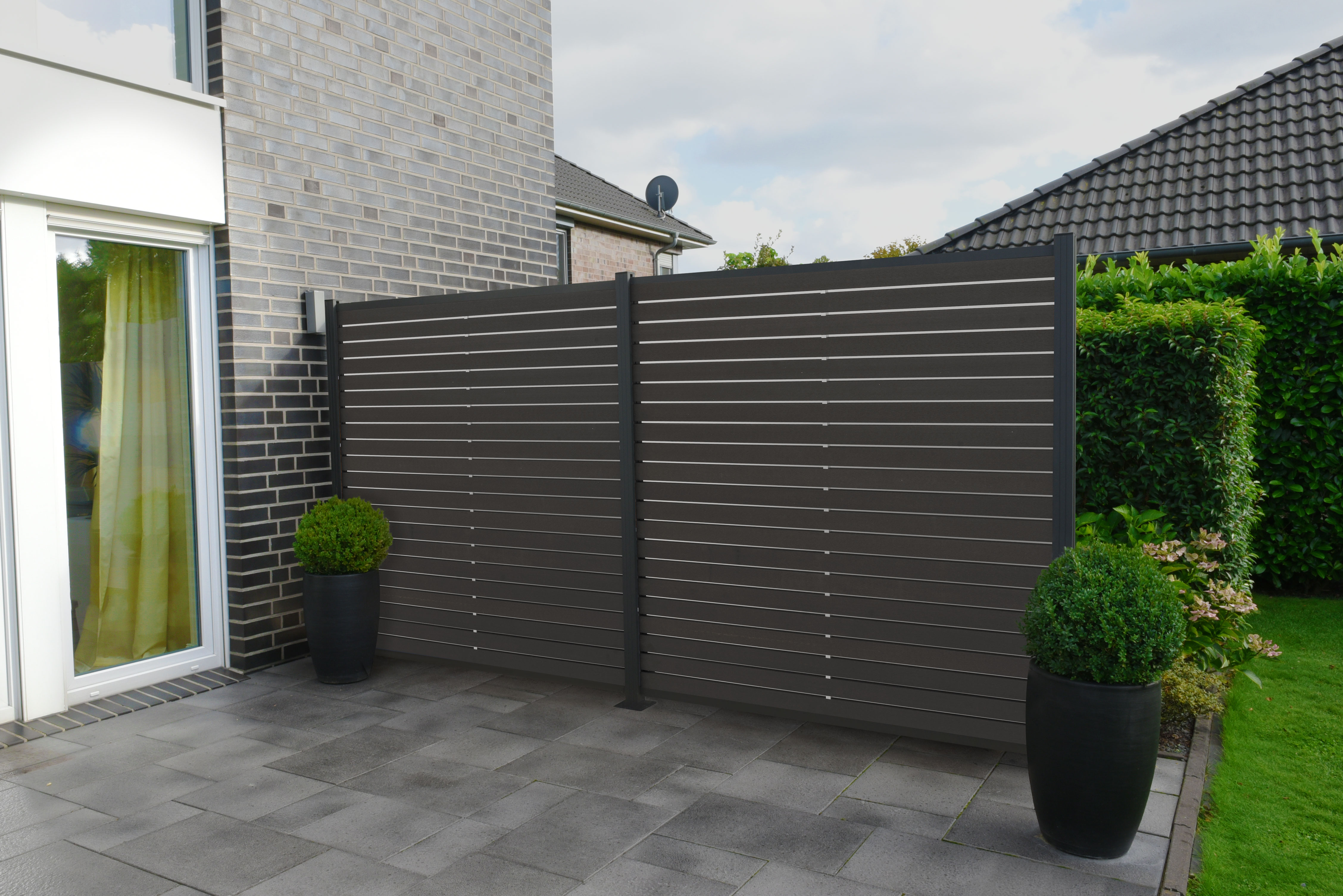 T&J HANÖ Sichtschutz Zaun