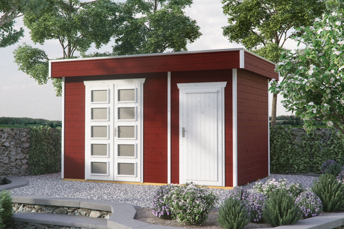 Skan Holz Blockbohlenhäuser 28 mm