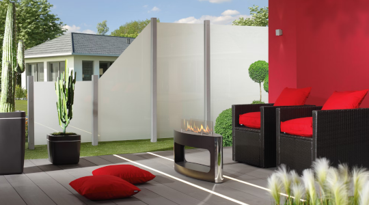 TraumGarten Serie "Glas Matt"