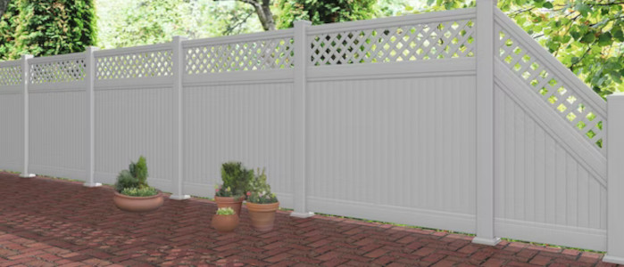 T&J ELDORADO Kunststoff Sichtschutz Zaun