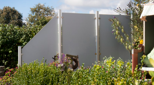 GroJa HPL Sichtschutz