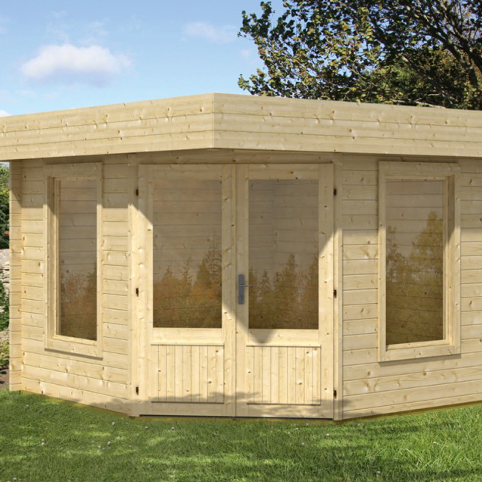 Wolff Finnhaus Blockbohlenhäuser 40-42 mm