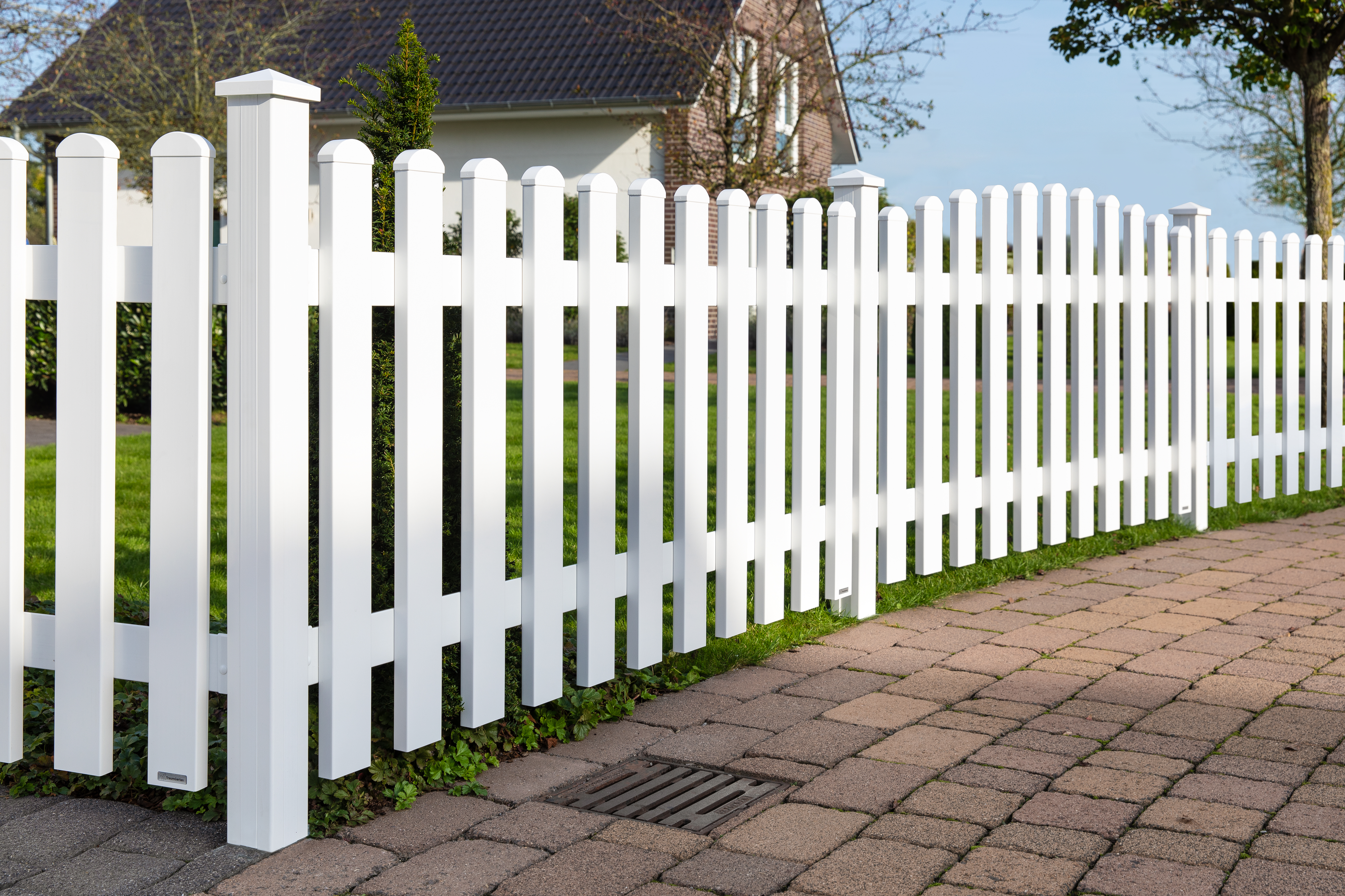 Kunststoff Vorgartenzäune