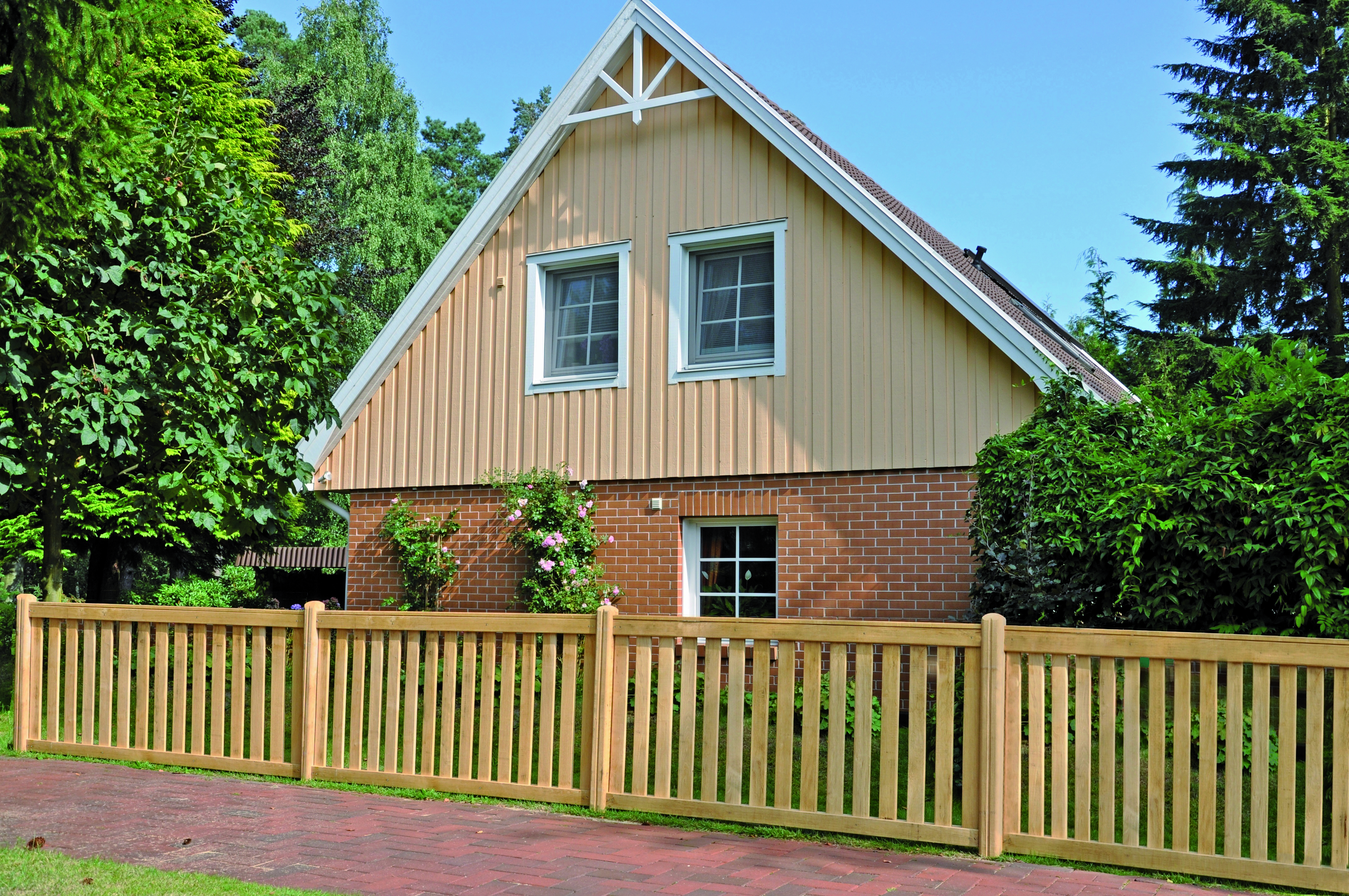 T&J Holz Vorgartenzaun ANTONIO