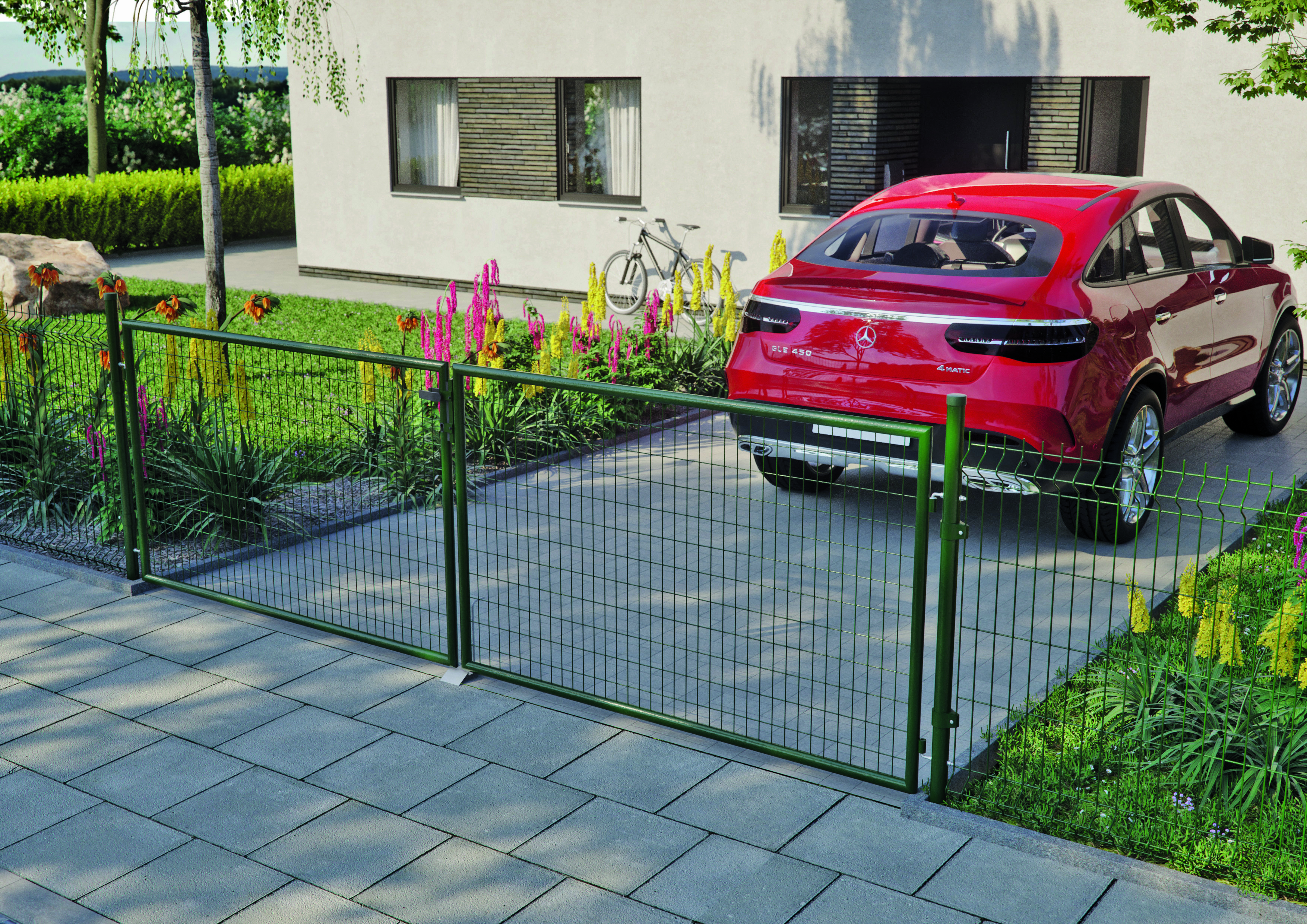 T&J STRONG Einstab-Doppeltor