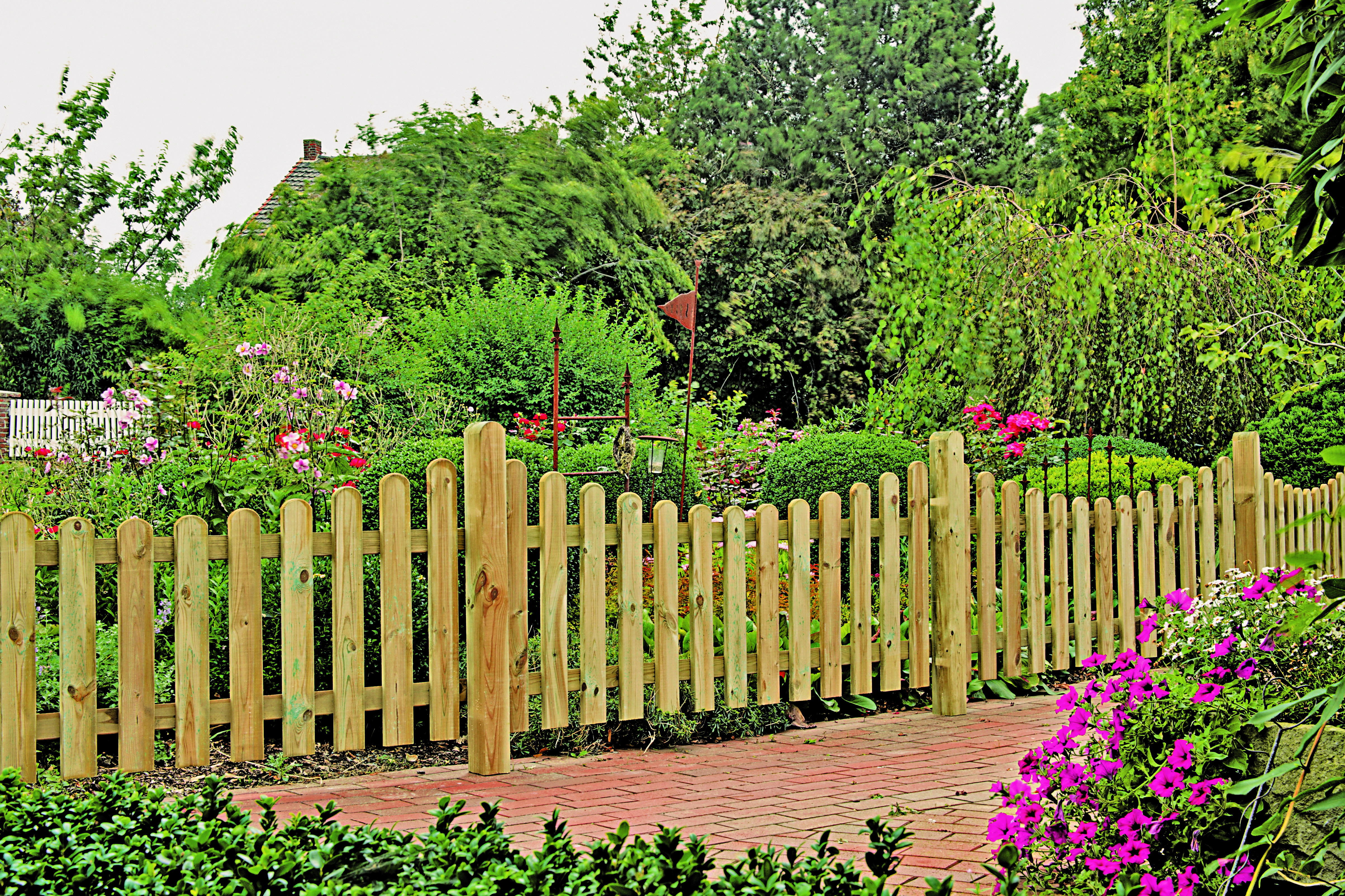 T&J Holz Vorgartenzaun HEIKO