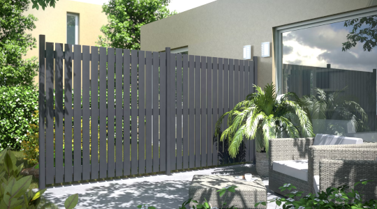 TraumGarten Fertigzaun Squadra
