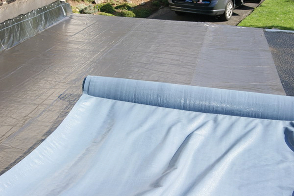 Dachbahnen für Aussensaunen