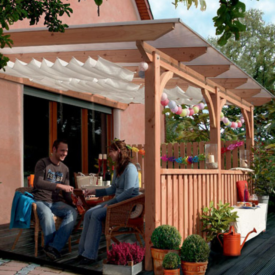 Douglasie Terrassendächer