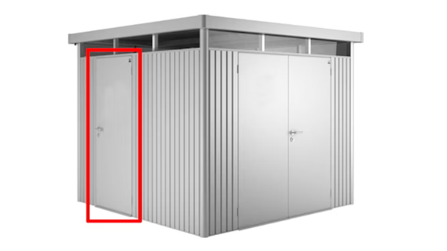 Fenster & Türen für Biohort Gartenhäuser