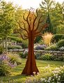 Badeko Baum-Deko 300 cm hoch in EdelrostoptikVorschaubild