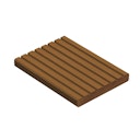 Vorschaubild OSMO Terrassendiele Bangkirai genutet / glatt - PREMIUM KD