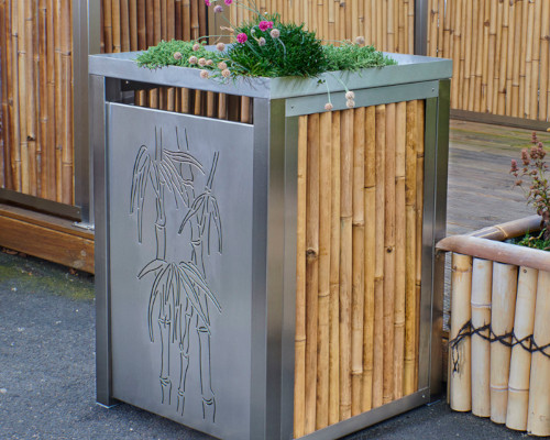 BambusBASIS Mülltonnenboxen