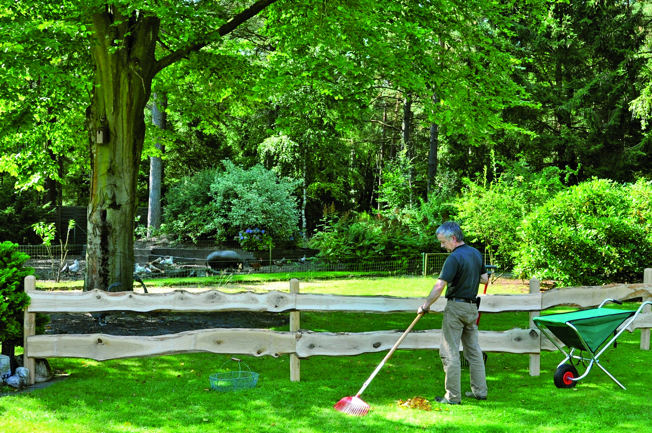 T&J Holz Vorgartenzaun MATTEO BONANZA