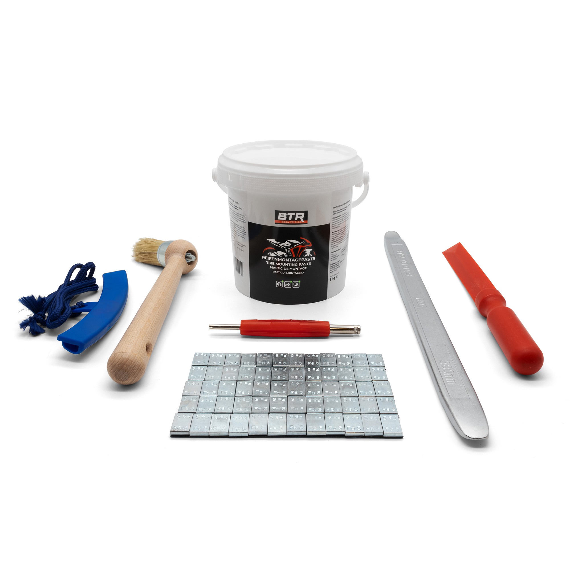 Mit Starterpaket und Klebegewichte in Silber Varianten Bild