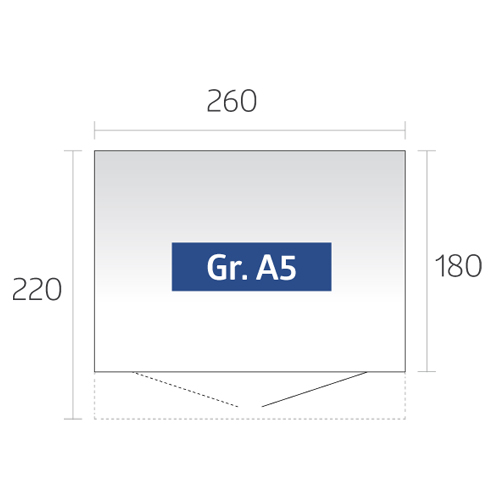 260 x 220cm (Gr. A5) Varianten Bild