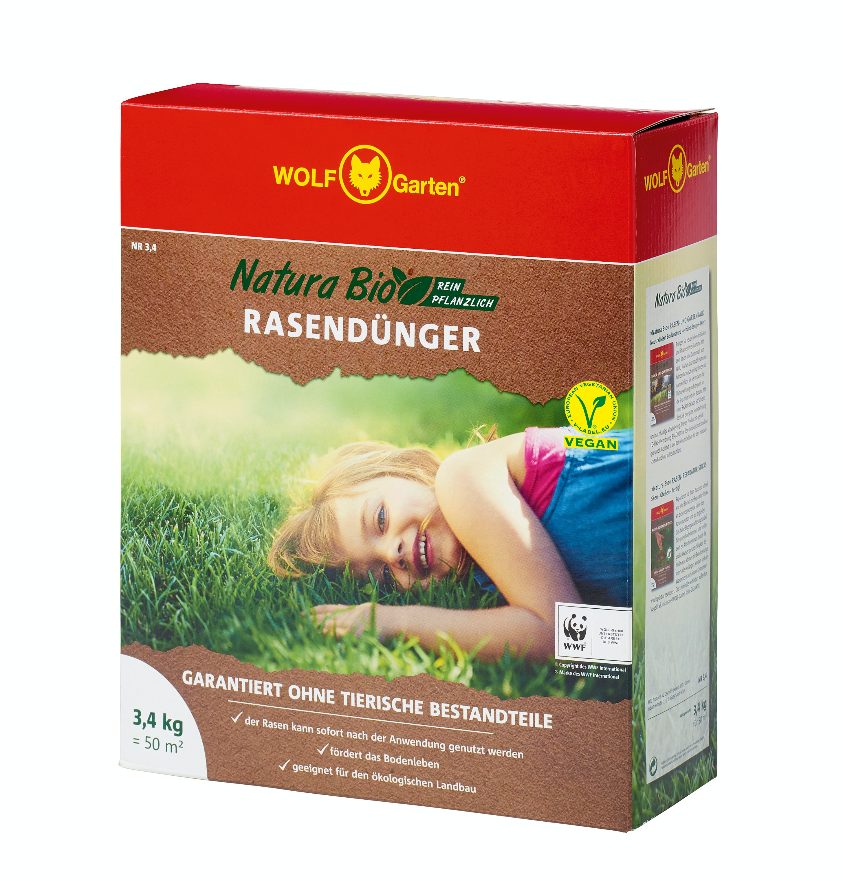 Wolf Garten Rasenpflege – organisch