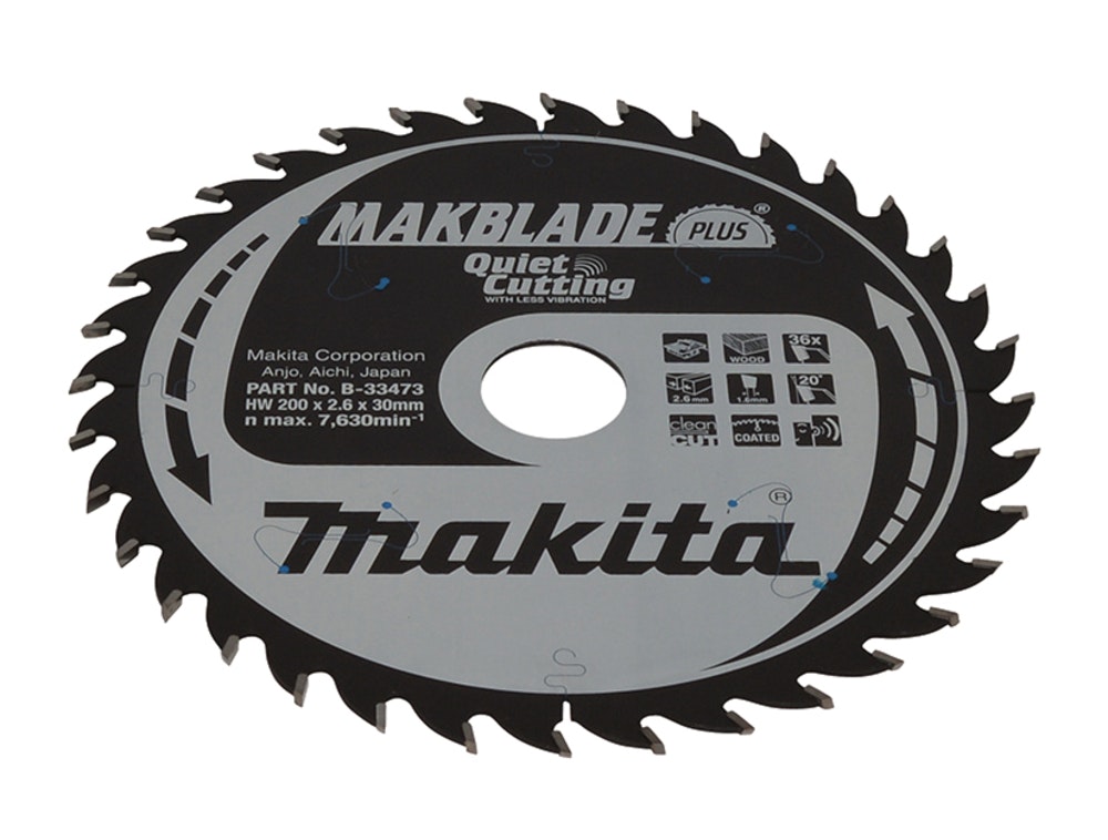 Makita MakBlade+ Sägeblätter 200mm