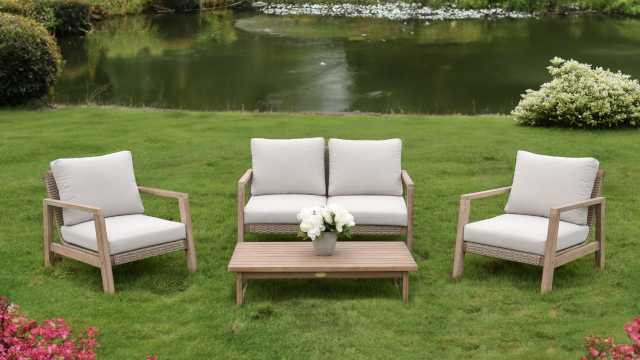 Gartenmöbel aus Holz (ohne Teak)