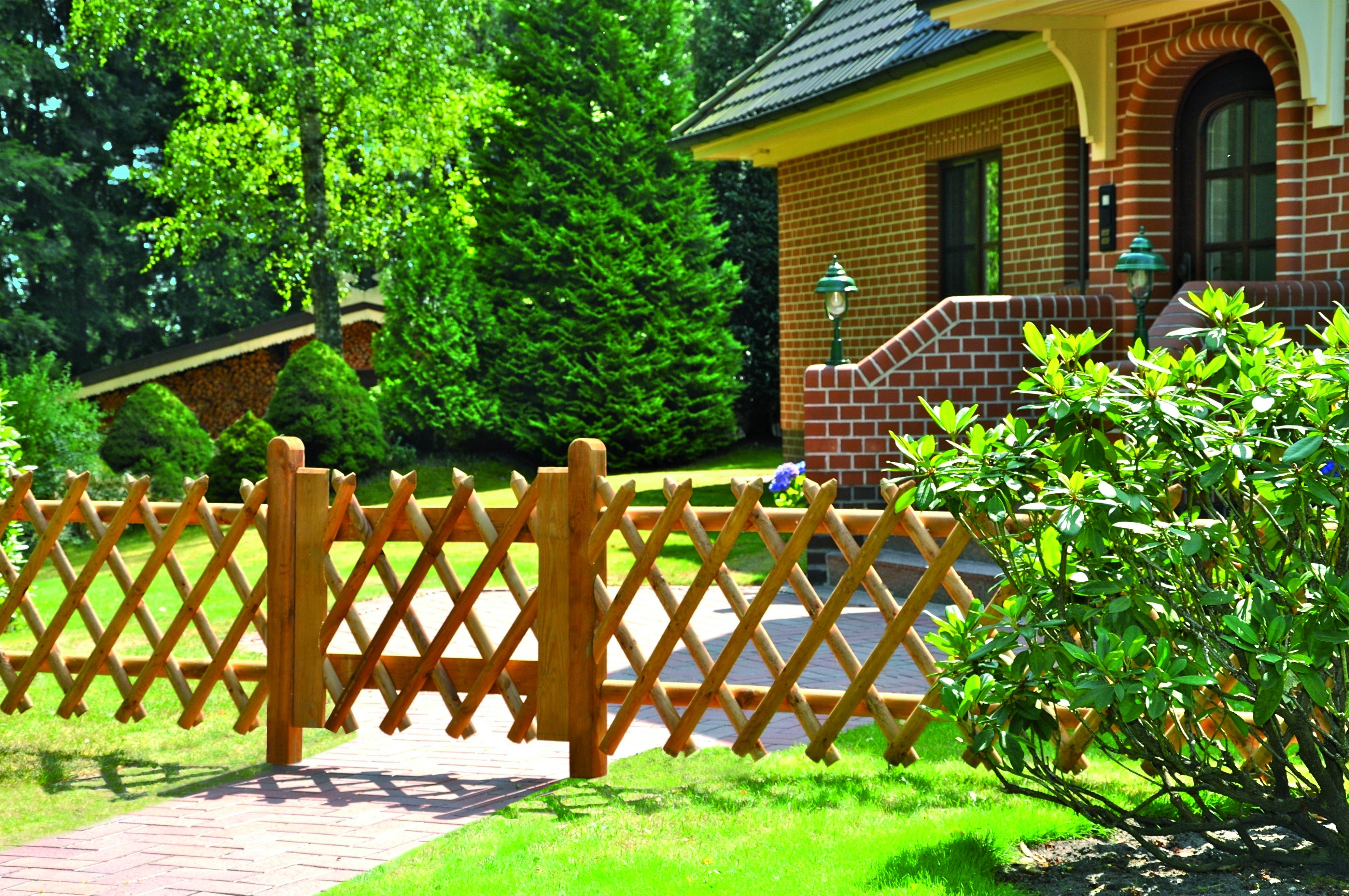 T&J Holz Vorgartenzaun JÄGER