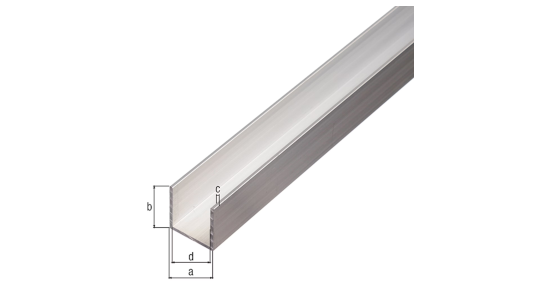 Alberts Profile aus Aluminium