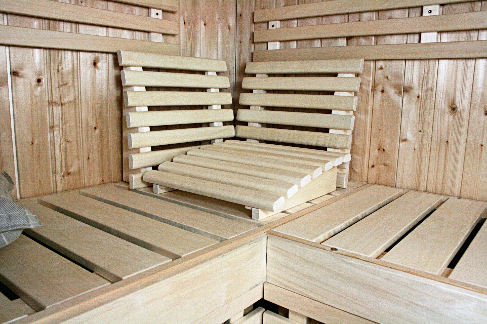 Karibu Sauna Kopfstützen