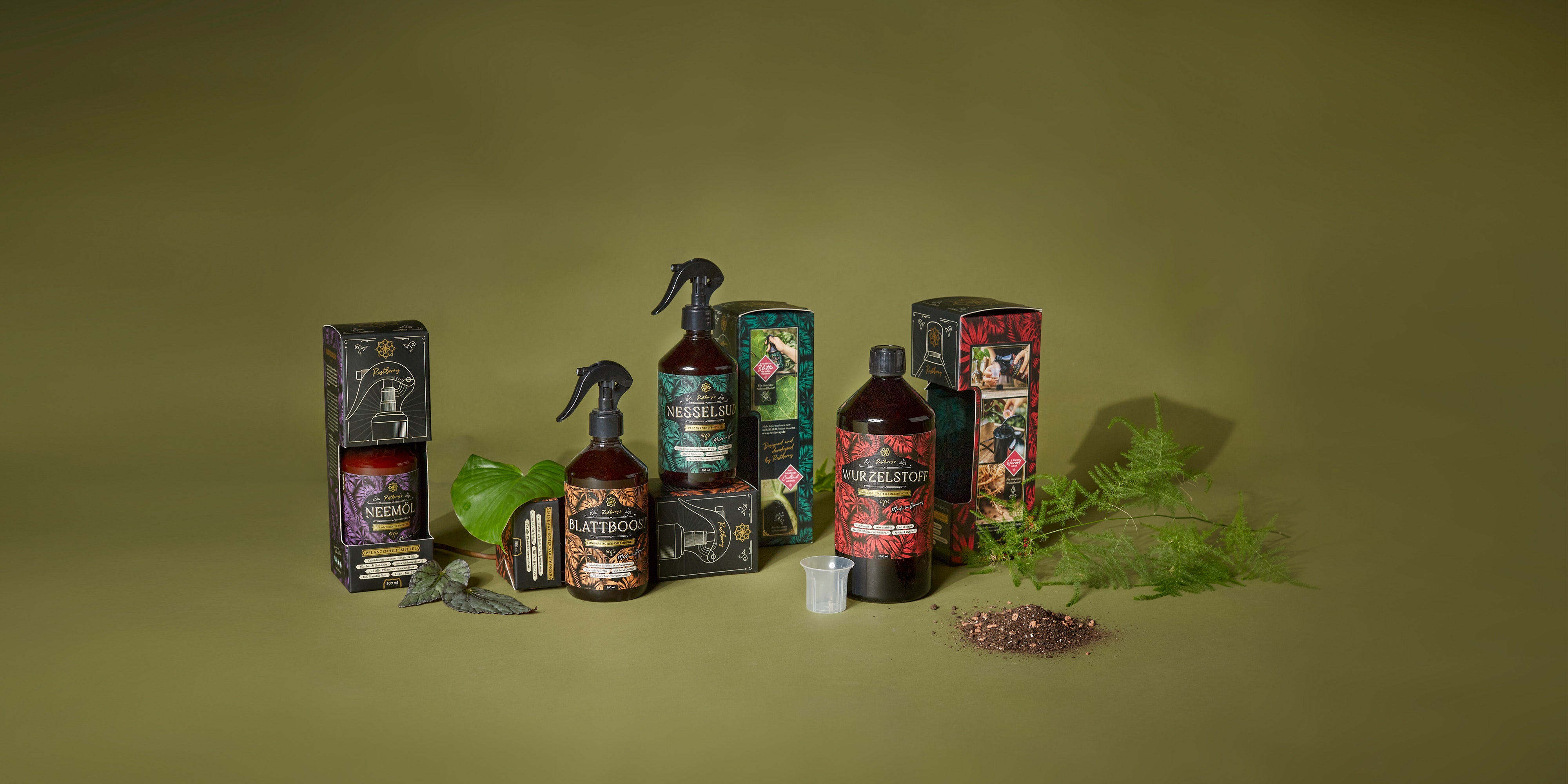 Restberry Anzucht & Pflege Sets