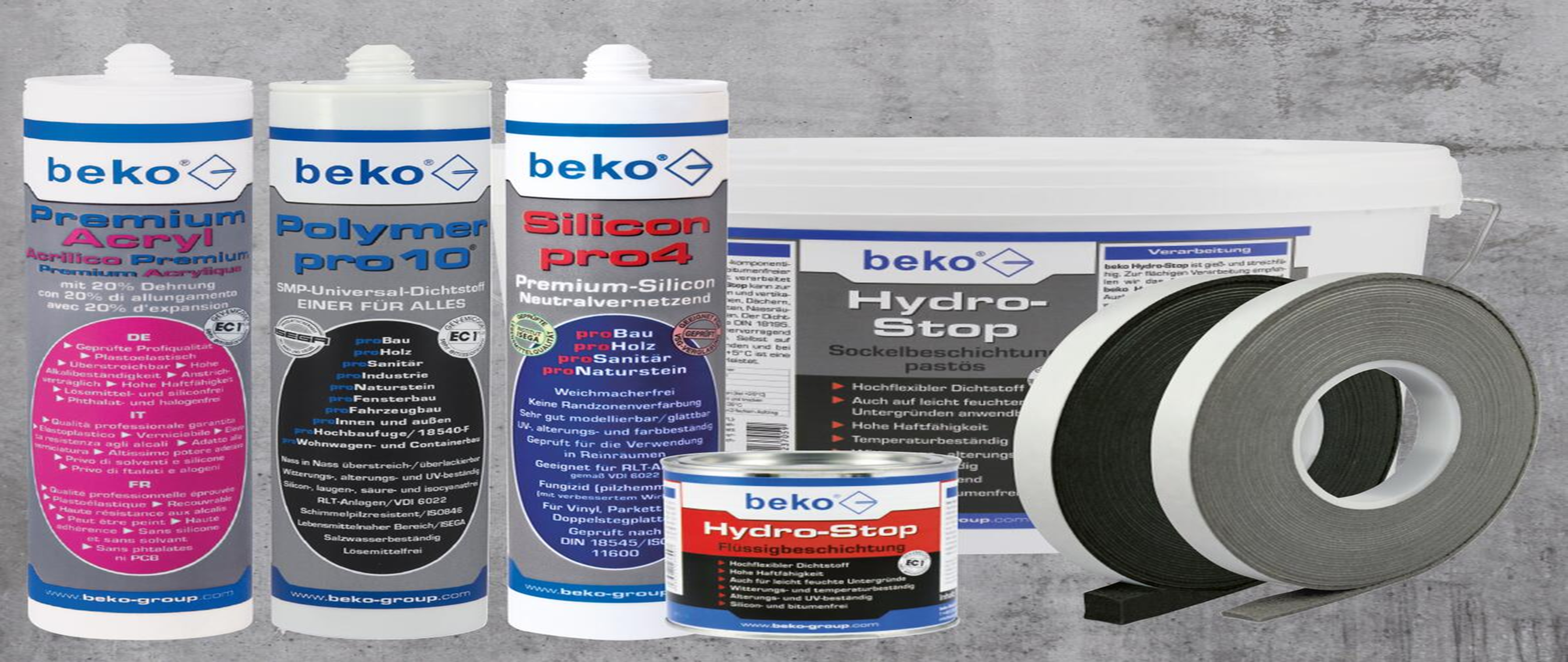 Abdichtungen & Silikon