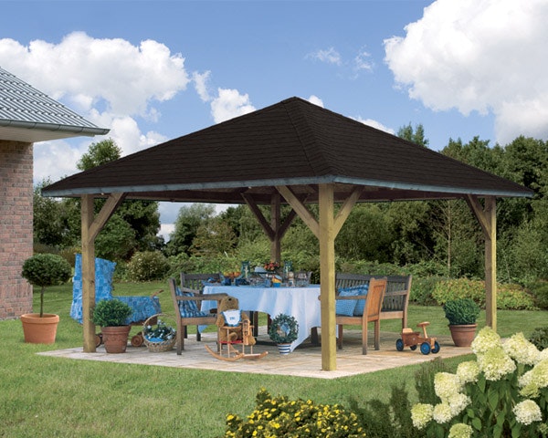 Karibu Viereck Pavillons