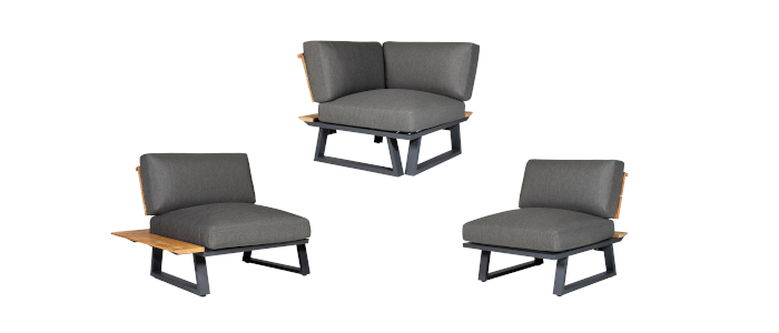 Modulare Outdoor Loungemöbel