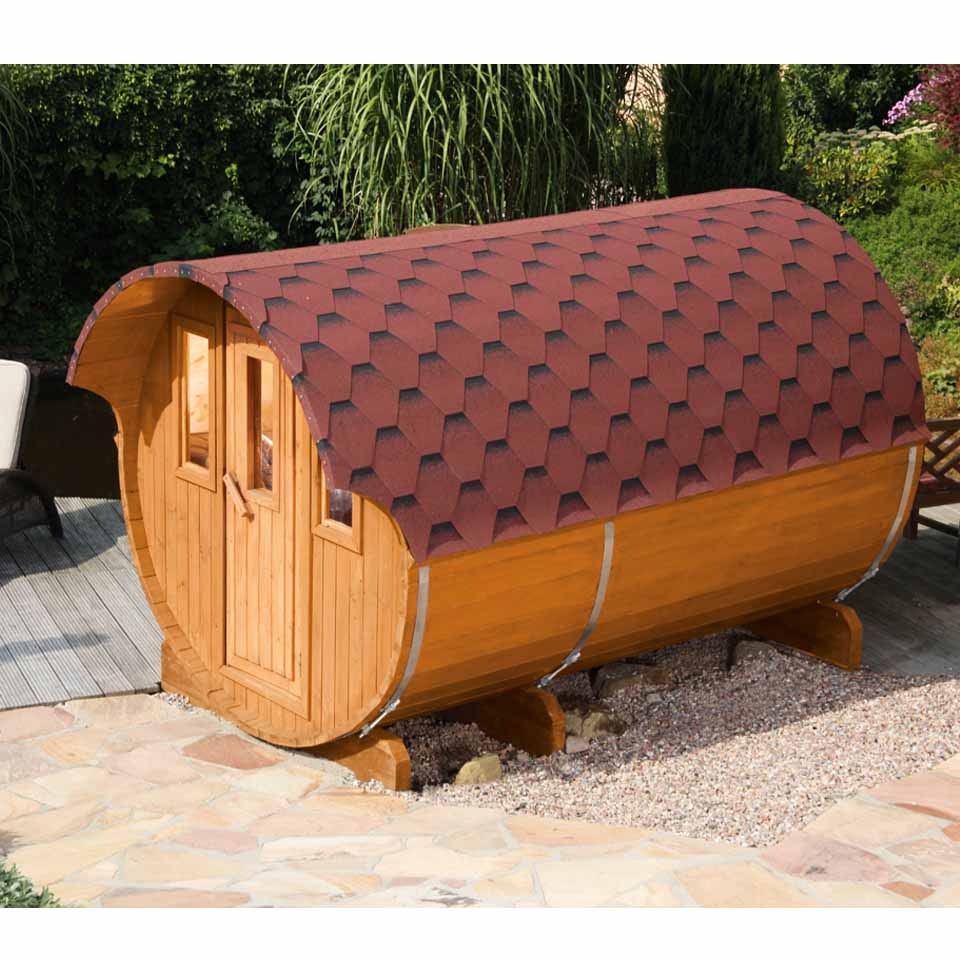 Wolff Finnhaus Tonnendach Gartenhäuser