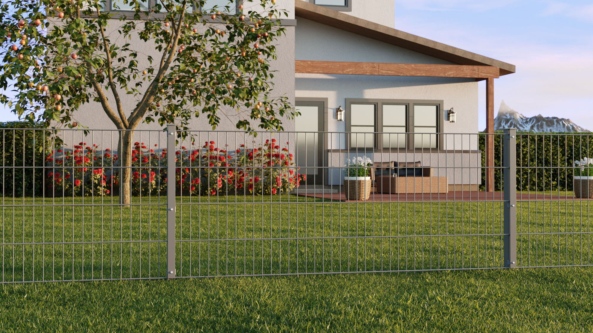 Doppelstabmatten Zäune