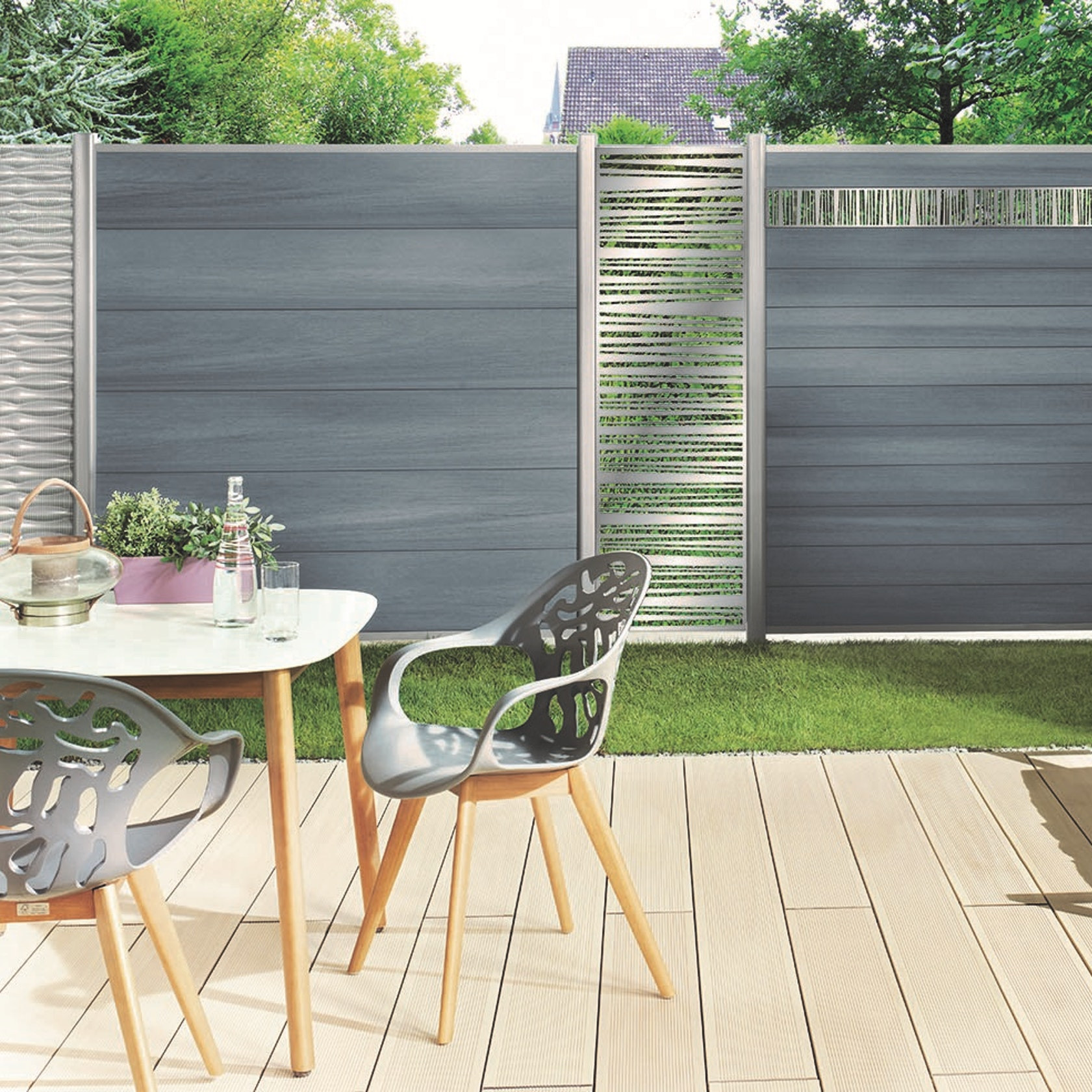 Sichtschutzzaun für mehr Privatsphäre