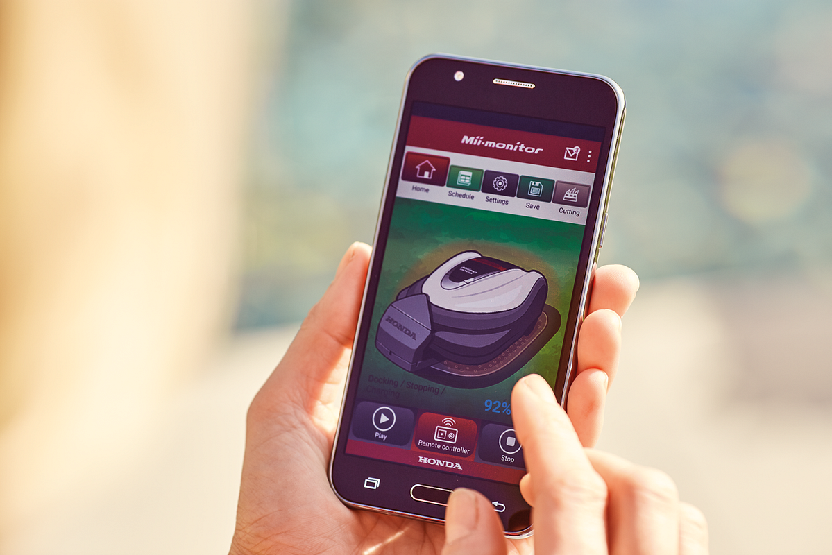 Honda Miimo Rasenmäroboter App
