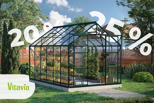 Vitavia Gewächshaus-Aktion