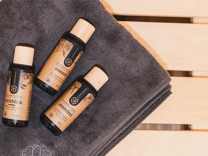 Wellness Zubehör für die Sauna Sliderbild
