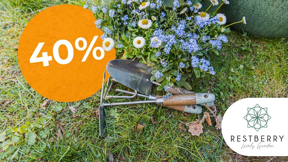 40% Rabatt auf alles von Restberry